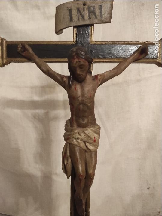 Arte: Cristo de madera tallada - Foto 9