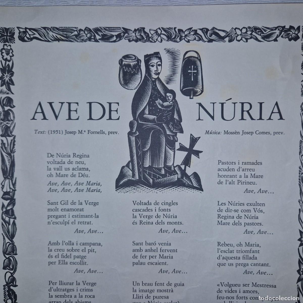 Arte: GOIGS DEL AVE DE N&Uacute;RIA. - Foto 2