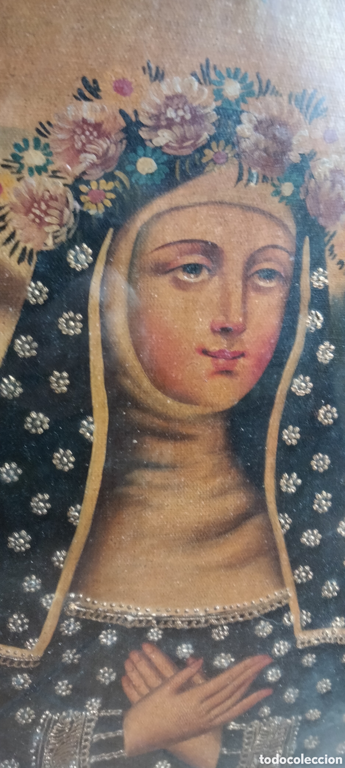 Arte: CUADRO CON PINTURA CUSQUE&Ntilde;A - Foto 6