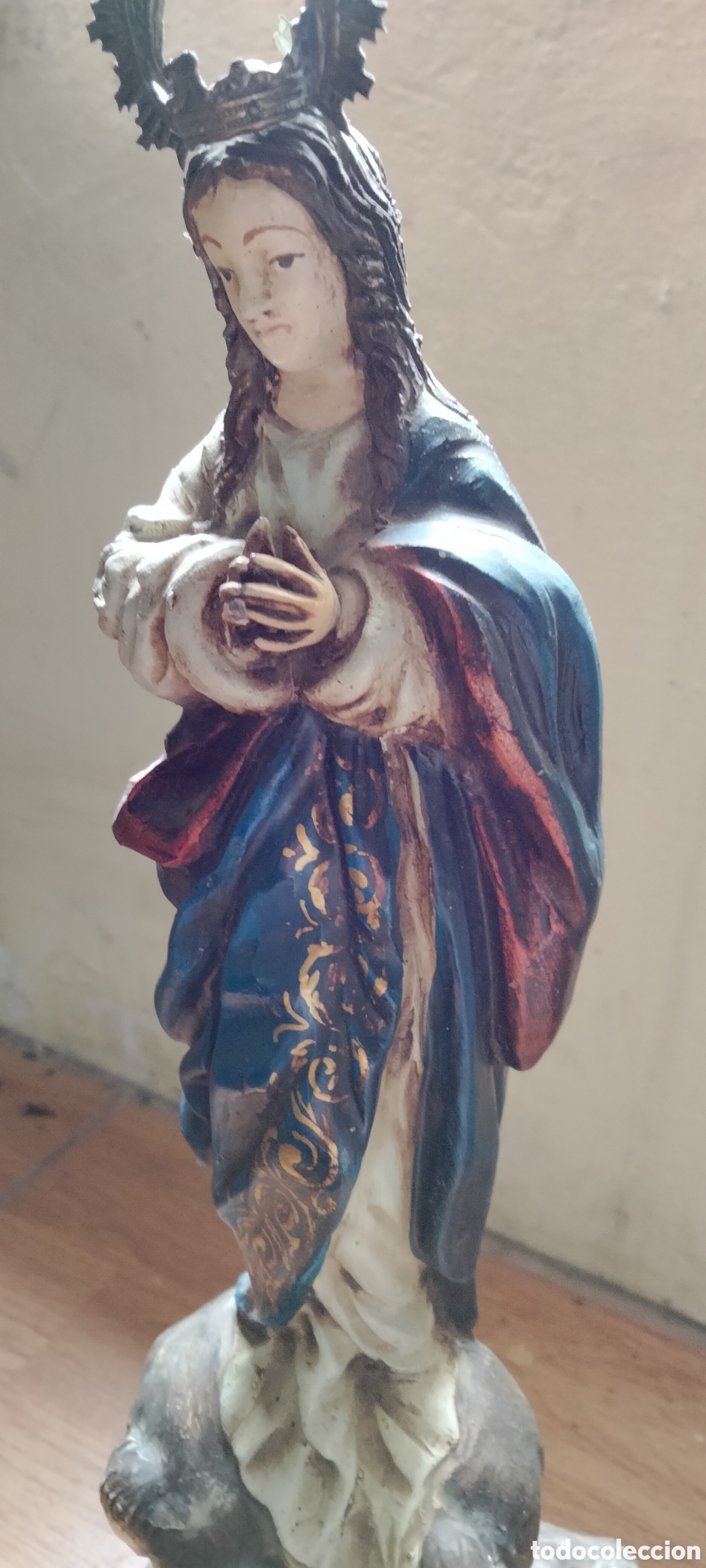 Arte: FIGURA VIRGEN INMACULADA - Foto 3