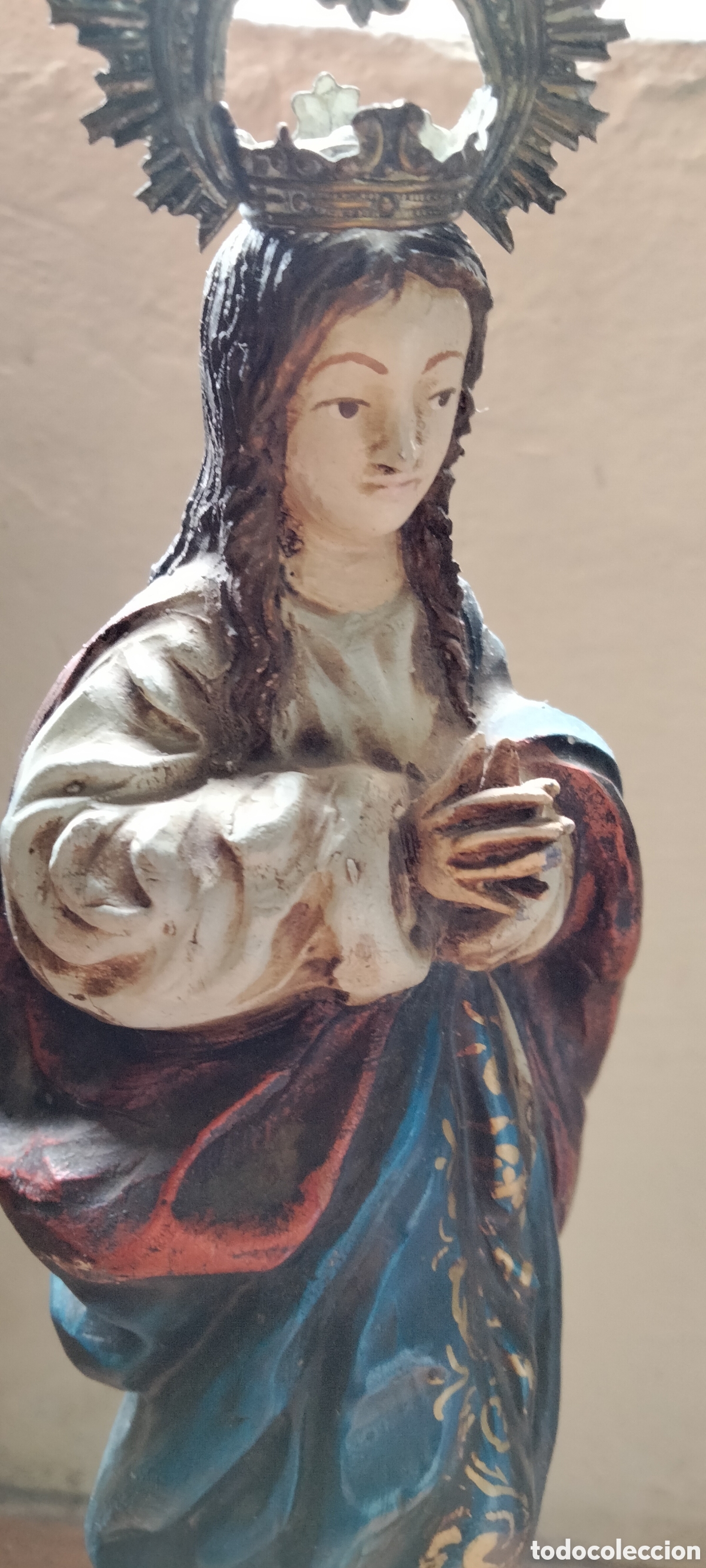 Arte: FIGURA VIRGEN INMACULADA - Foto 4
