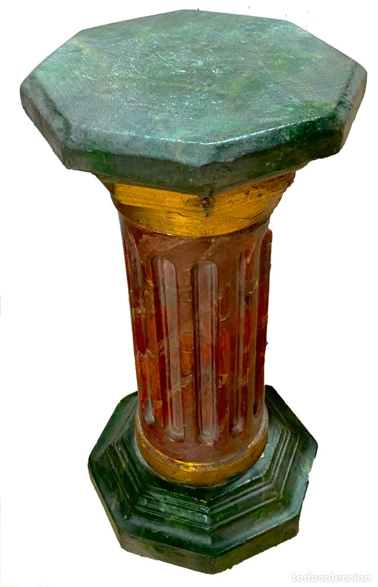 columna pedestal decorativo estilo corintio - Buy Other antique objects on  todocoleccion