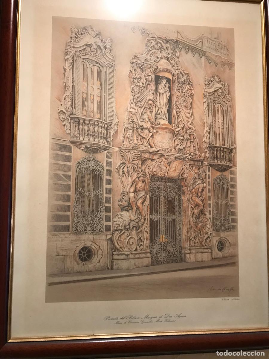 Arte: 3 laminas Monumentos religiosos Viciente Corella - Foto 3