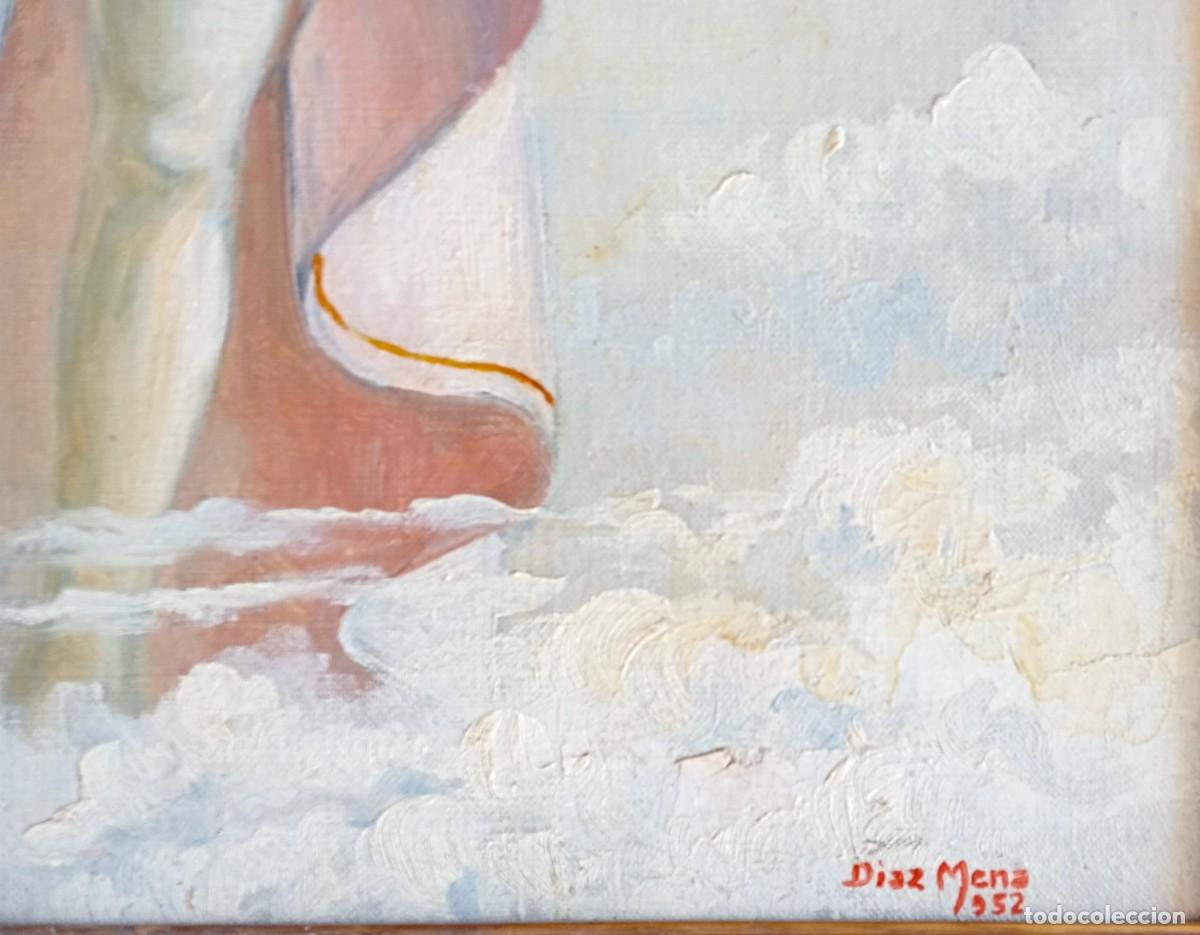 Arte: &Aacute;ngel (&oacute;leo lienzo de 1952) - Foto 3