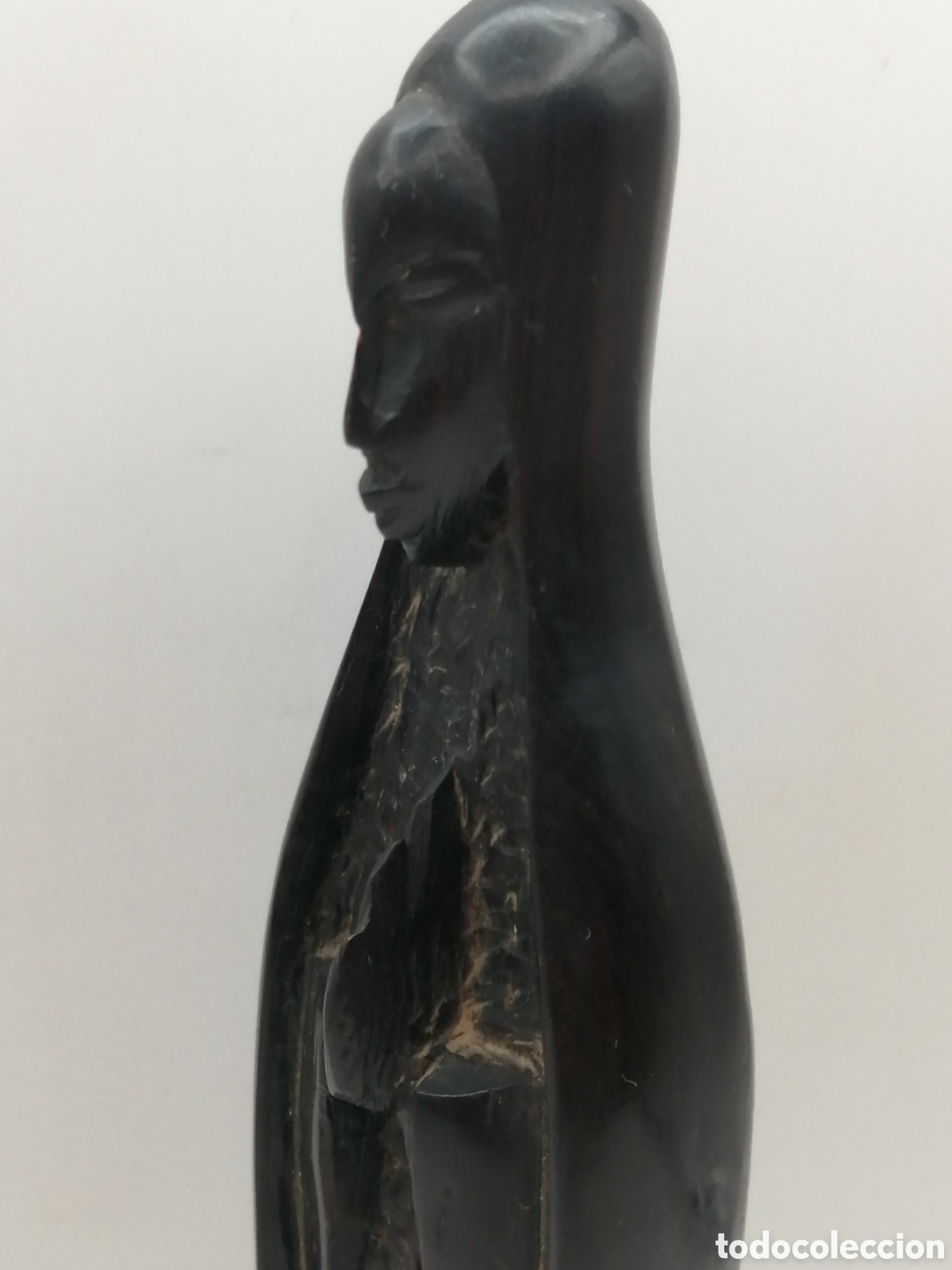 Arte: Escultura &eacute;bano. Virgen - Foto 5