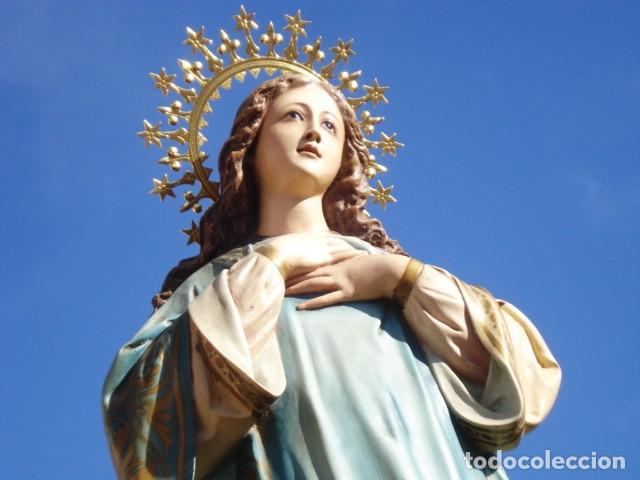 Arte: INMACULADA CONCEPCI&Oacute;N PASTA DE MADERA - Foto 2
