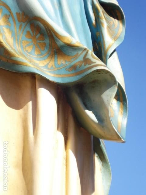 Arte: INMACULADA CONCEPCI&Oacute;N PASTA DE MADERA - Foto 5