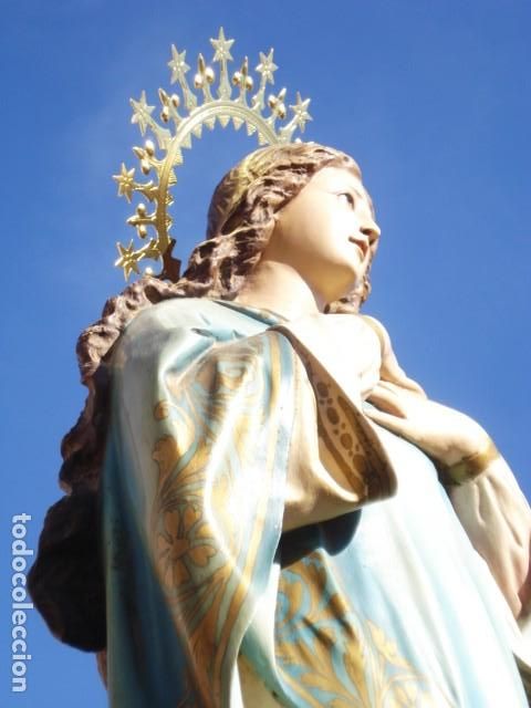 Arte: INMACULADA CONCEPCI&Oacute;N PASTA DE MADERA - Foto 6