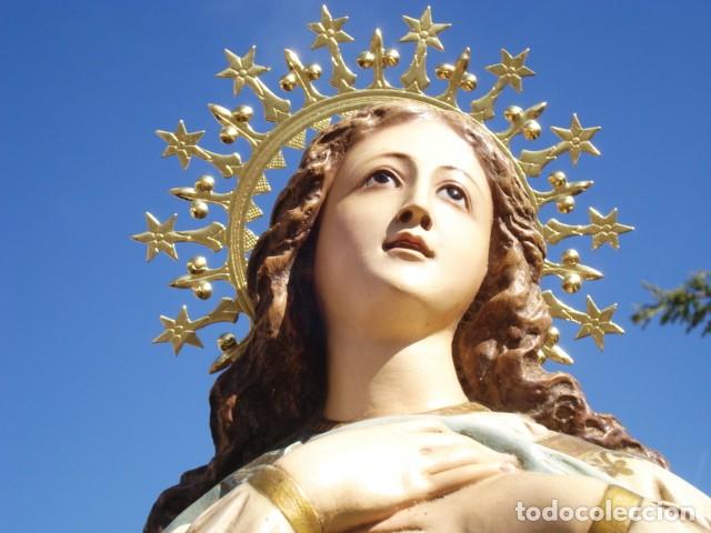 Arte: INMACULADA CONCEPCI&Oacute;N PASTA DE MADERA - Foto 10