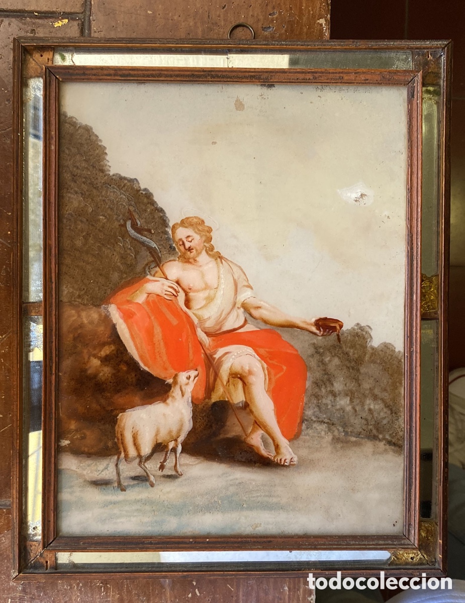 Arte: PINTURA SAN JUAN BAUTISTA S.XVIII