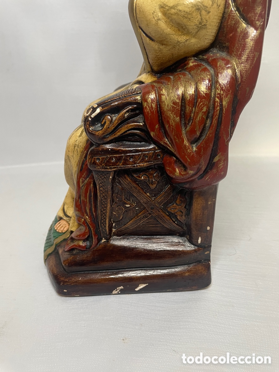 Arte: ESCULTURA SAGRADO CORAZ&Oacute;N - Foto 10