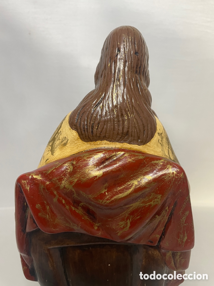 Arte: ESCULTURA SAGRADO CORAZ&Oacute;N - Foto 13