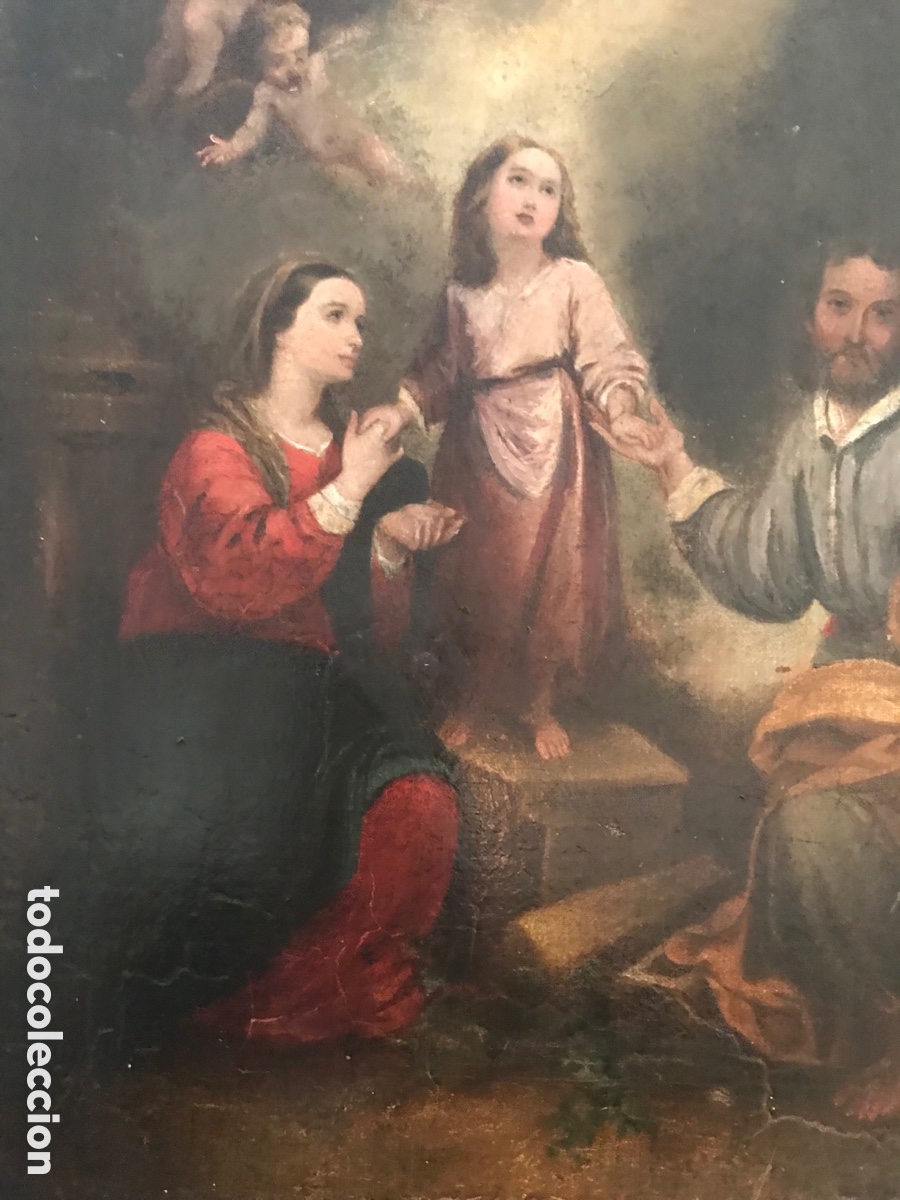 Arte: Antiguo &oacute;leo sobre lienzo - Foto 26