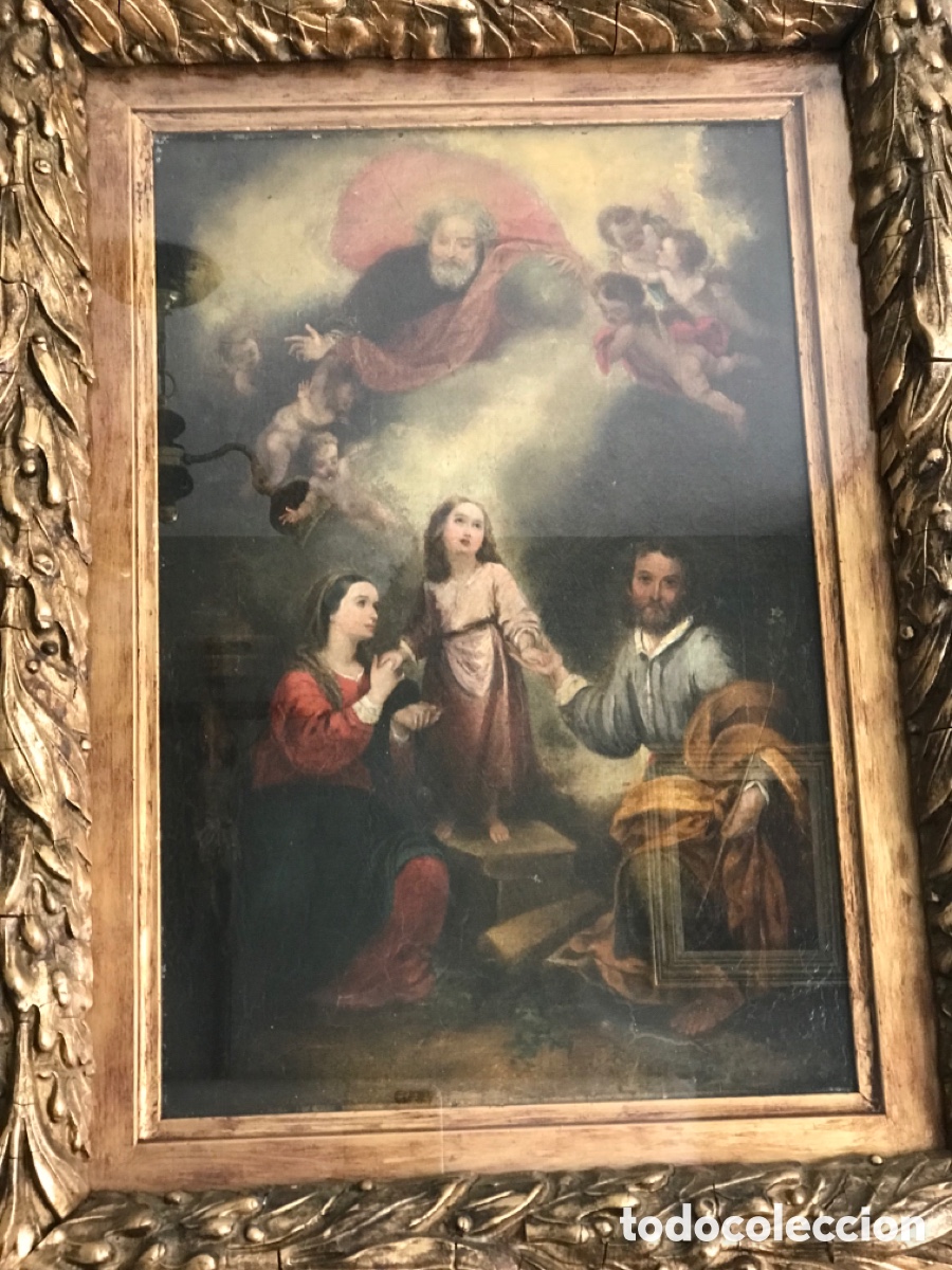 Arte: Antiguo &oacute;leo sobre lienzo - Foto 8