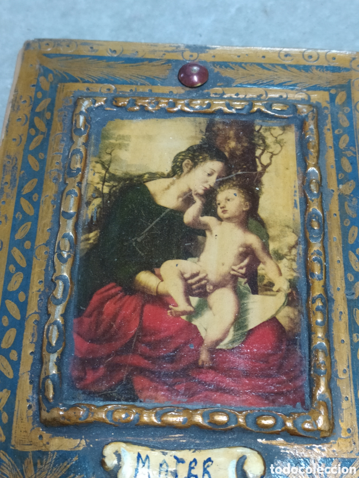 Arte: TABLA DE MADERA - MATER DEY - Foto 2