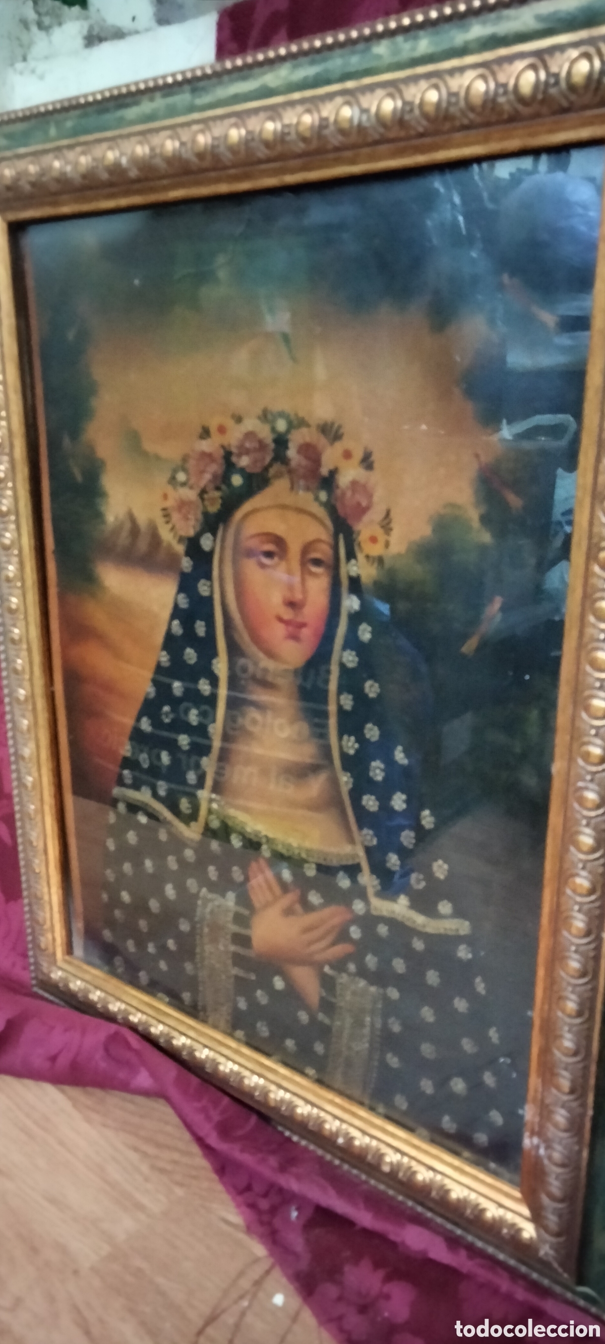 Arte: CUADRO CON PINTURA CUSQUE&Ntilde;A - Foto 3