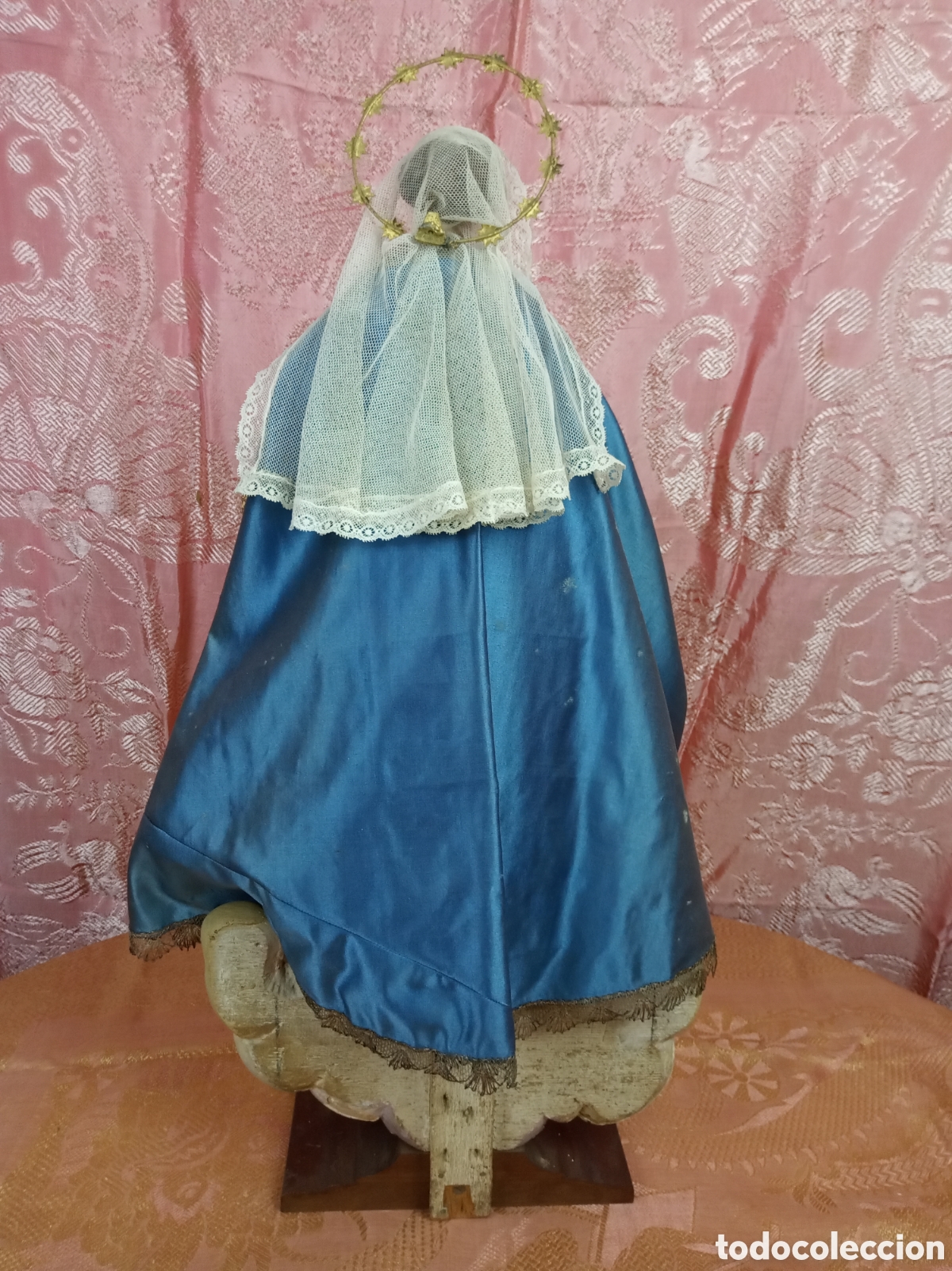 Arte: Antigua Inmaculada Concepci&oacute;n S.XIX 65CMS - Foto 8