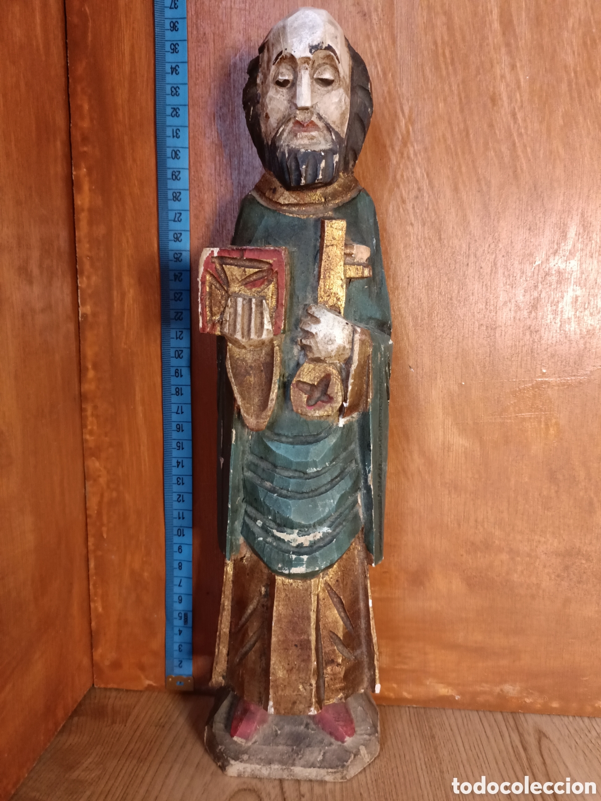 Arte: San Pedro policromado - Foto 1
