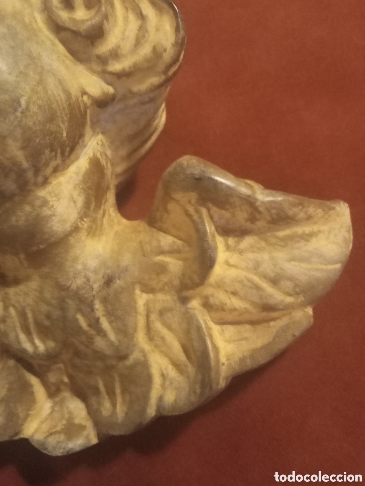 Arte: Querub&iacute;n talla artesanal - Foto 2