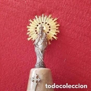 Arte: VIRGEN DEL PILAR CON C&Uacute;PULA - Foto 3