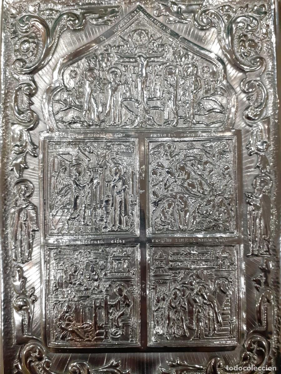 Arte: Icono ortodoxo / relieve / plata - Foto 2