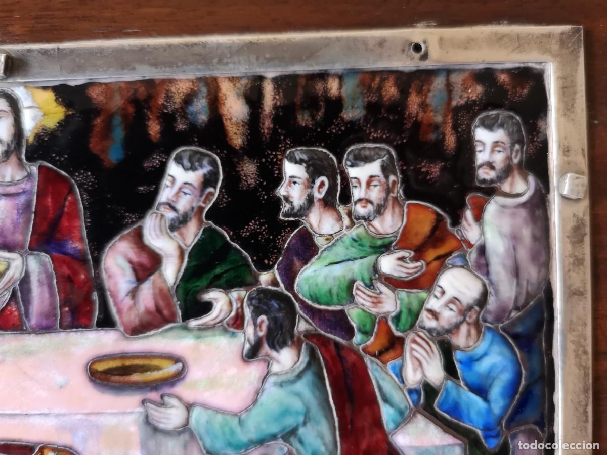 Arte: PRECIOSO ESMALTE DE LA SANTA CENA . - Foto 6