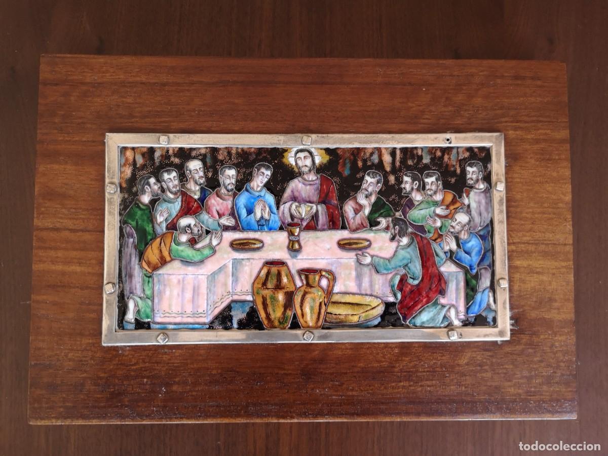 Arte: PRECIOSO ESMALTE DE LA SANTA CENA . - Foto 9