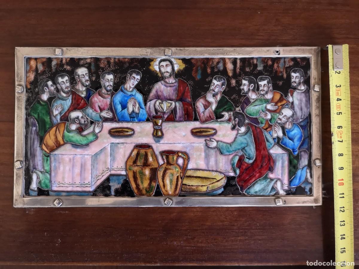 Arte: PRECIOSO ESMALTE DE LA SANTA CENA . - Foto 10