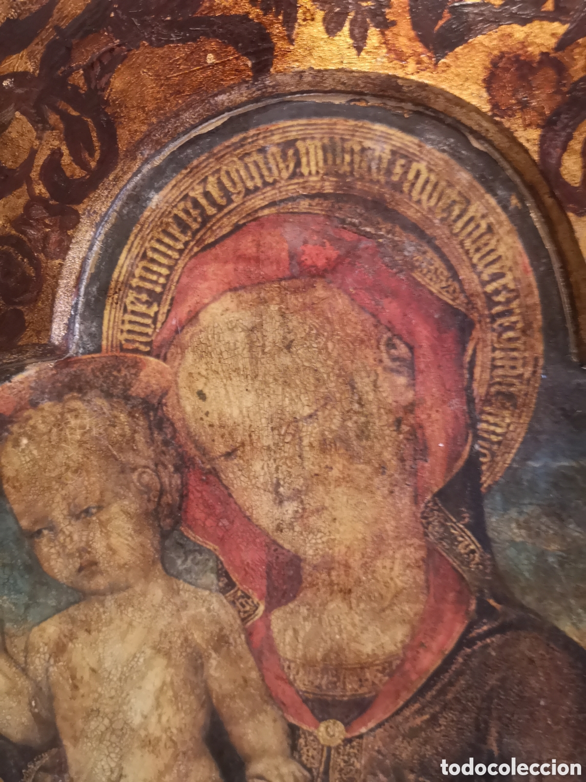 Arte: triptico Religioso arte g&oacute;tico - Foto 2