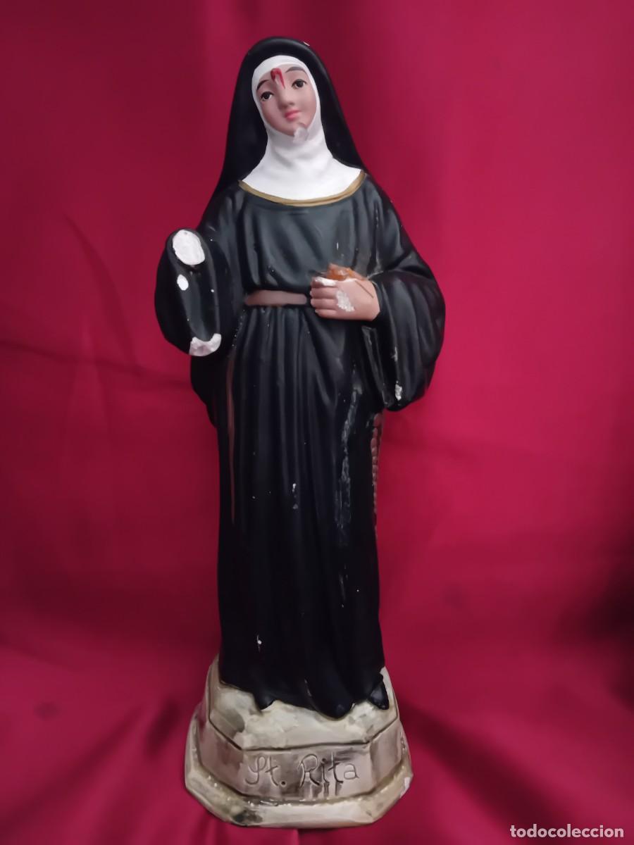 Arte: Santa Rita de yeso para restaurar - Foto 1