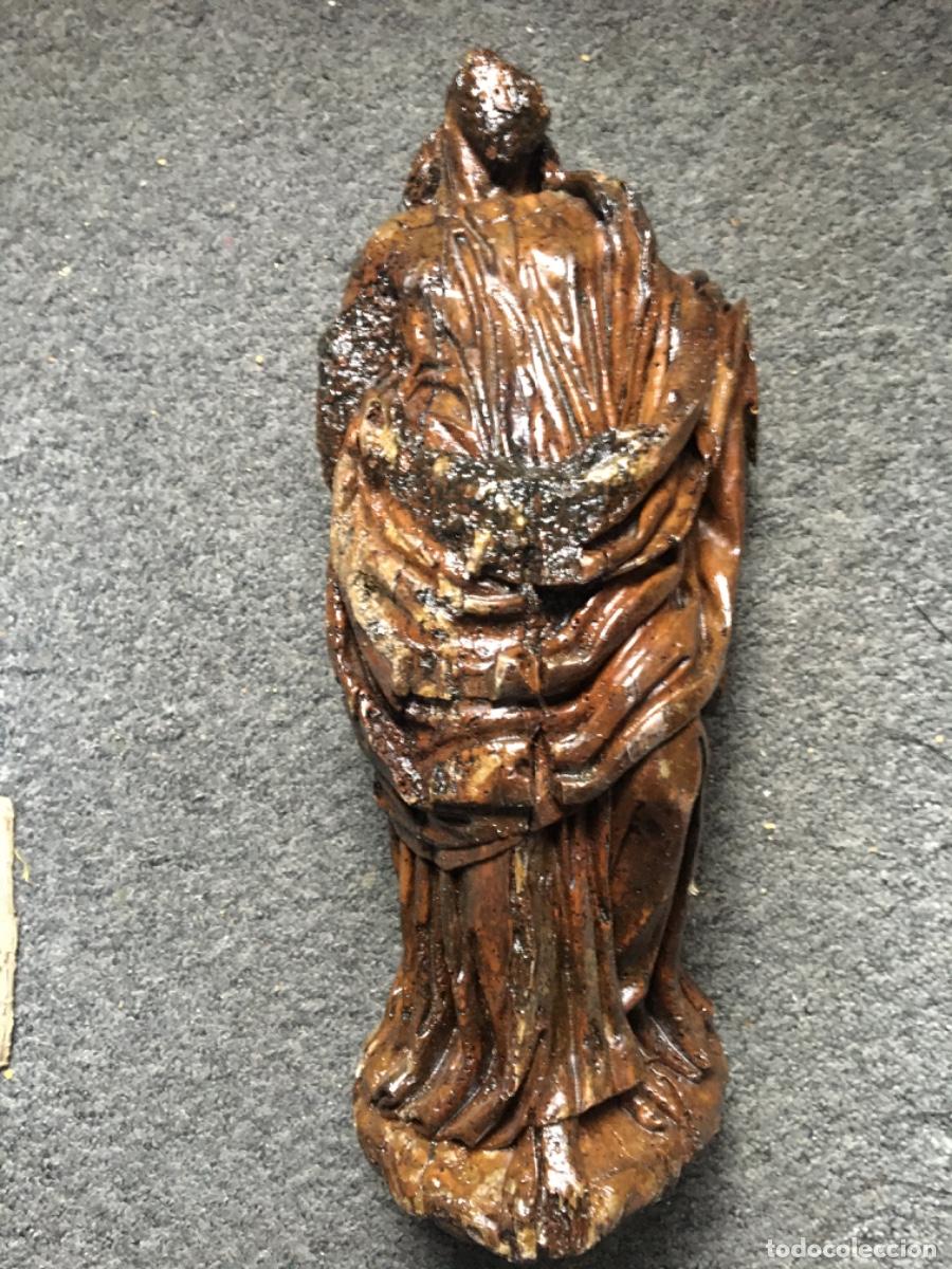 Arte: Cristo xvii madera - Foto 2