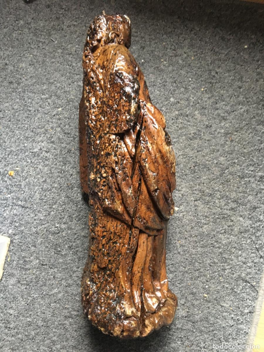 Arte: Cristo xvii madera - Foto 7