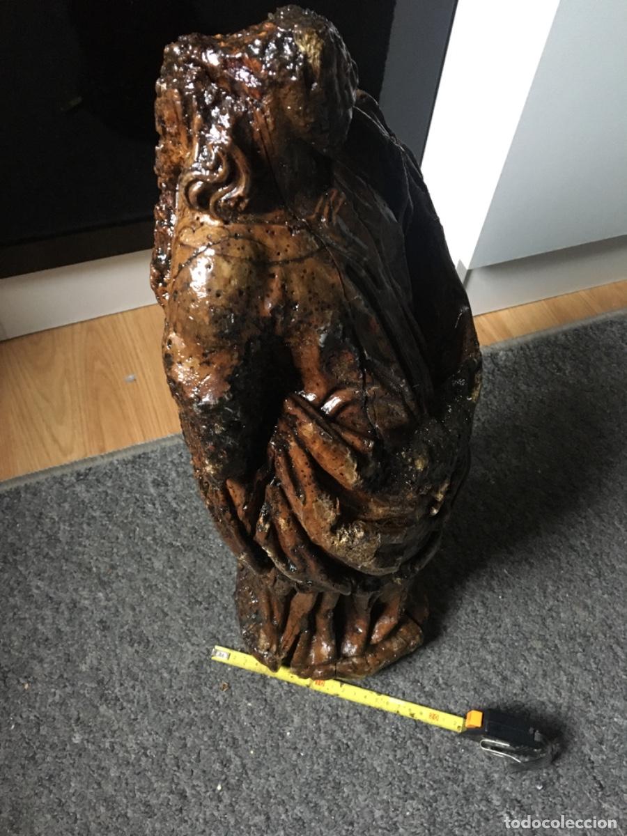 Arte: Cristo xvii madera - Foto 12