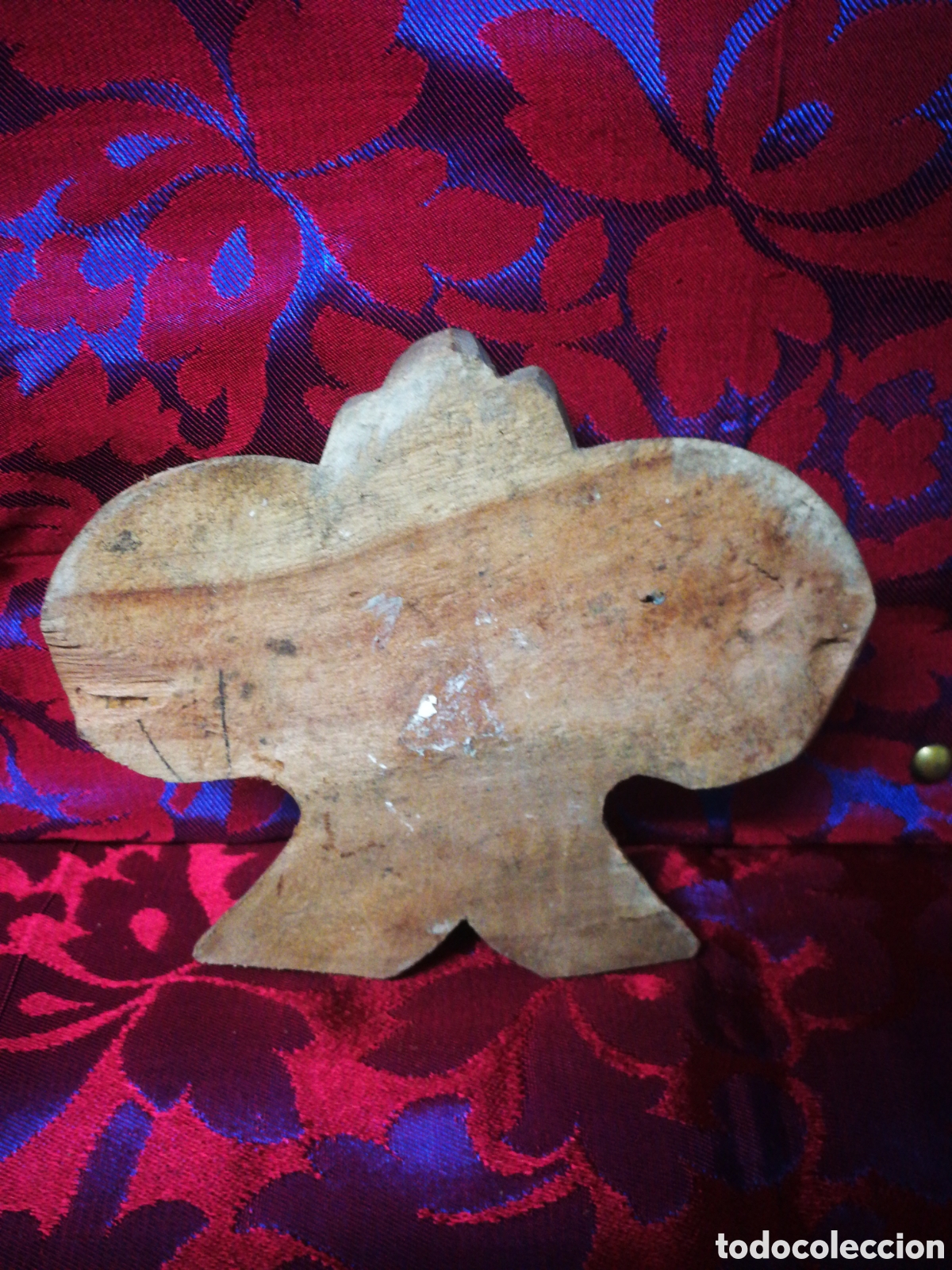 Arte: PEQUE&Ntilde;A TALLA EN MADERA - Foto 2