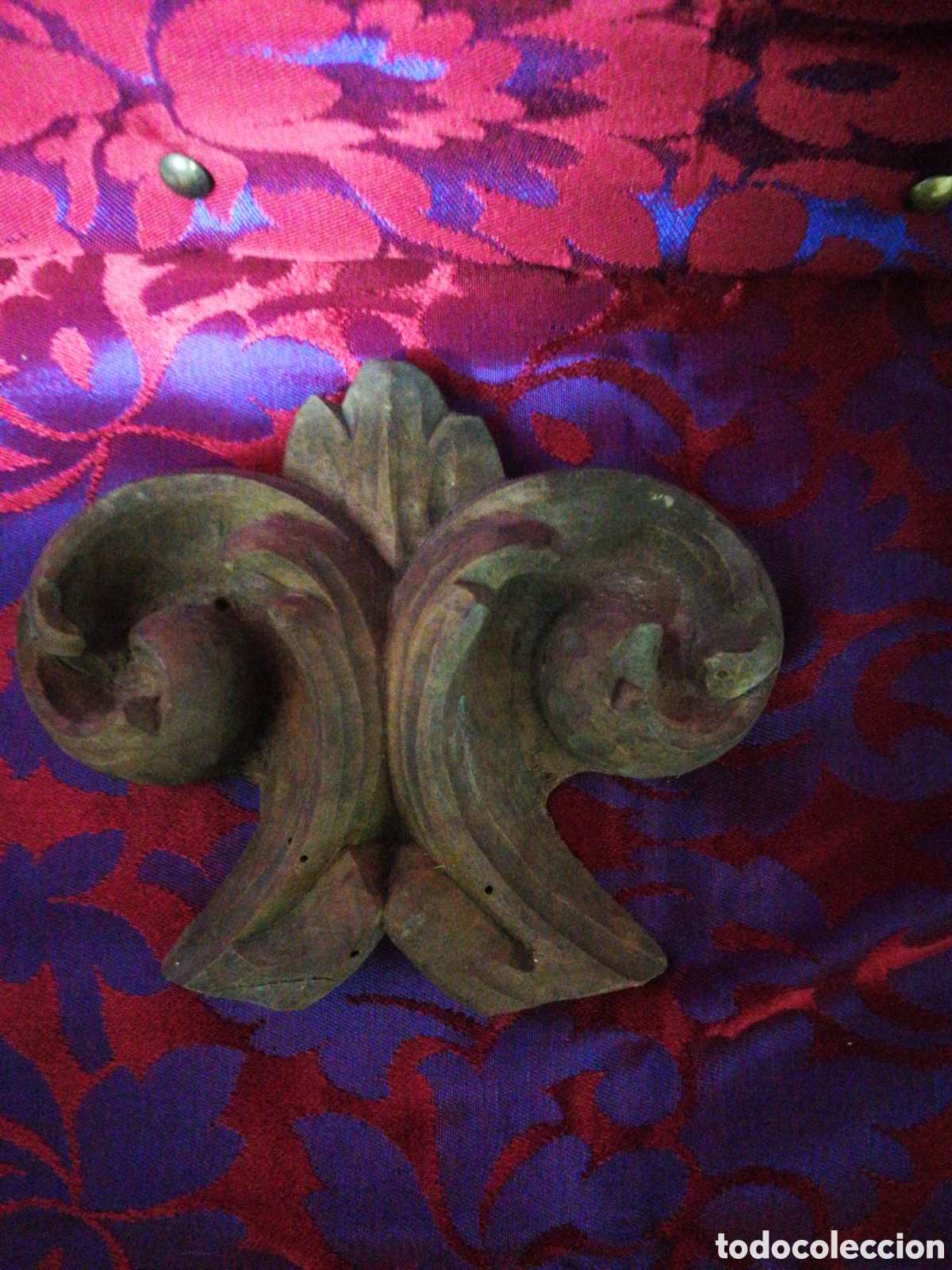 Arte: PEQUE&Ntilde;A TALLA EN MADERA - Foto 3