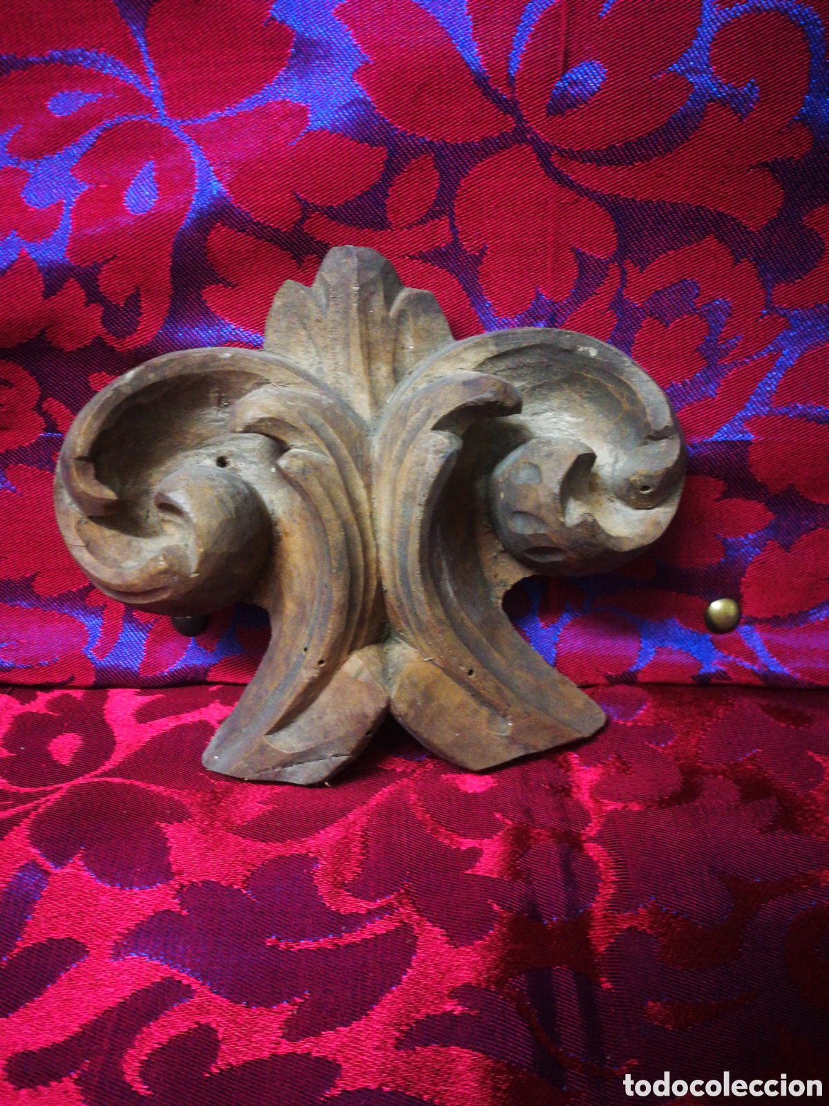 Arte: PEQUE&Ntilde;A TALLA EN MADERA - Foto 1