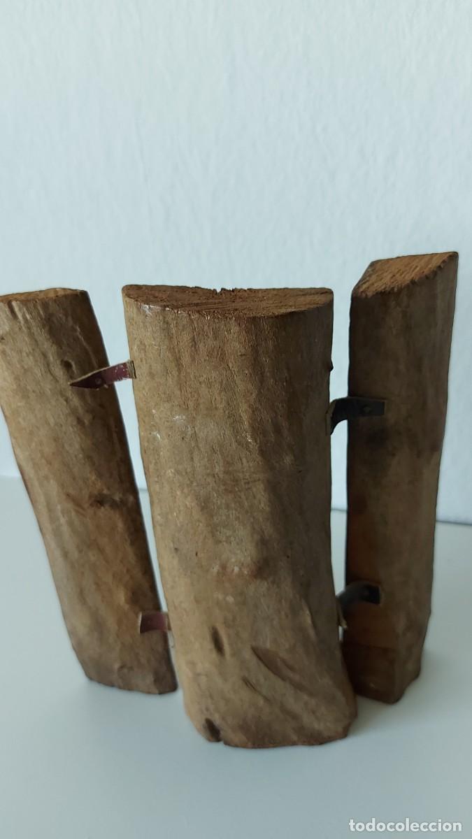 Arte: TRIPTICO TALLADO EN MADERA - Foto 6