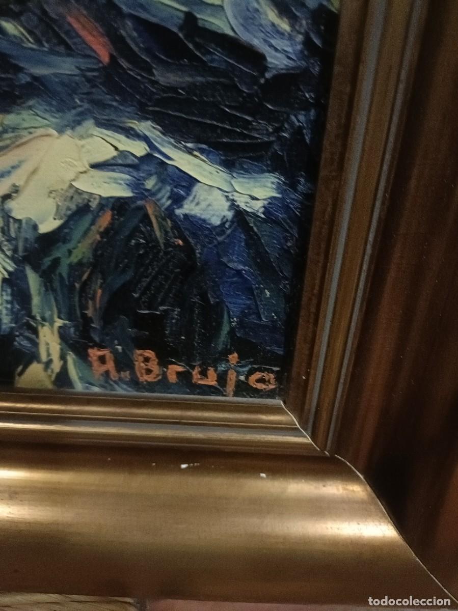 Arte: &Oacute;leo sobre tablets del pintor abulense brujas - Foto 2