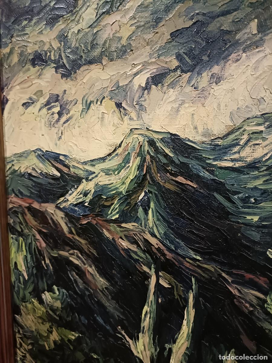 Arte: &Oacute;leo sobre tablets del pintor abulense brujas - Foto 3