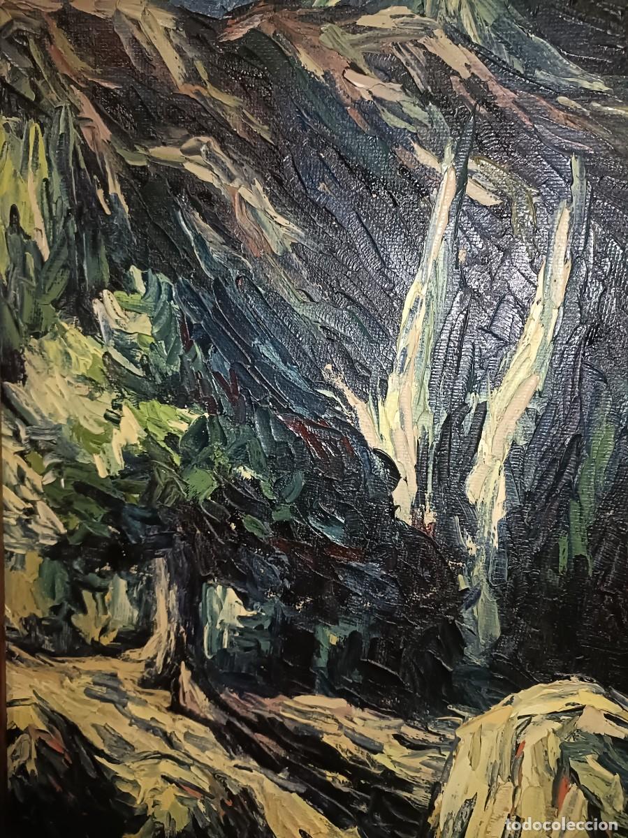 Arte: &Oacute;leo sobre tablets del pintor abulense brujas - Foto 4