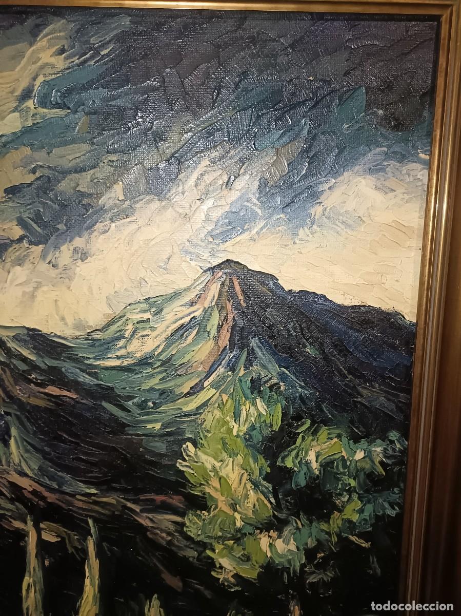 Arte: &Oacute;leo sobre tablets del pintor abulense brujas - Foto 5