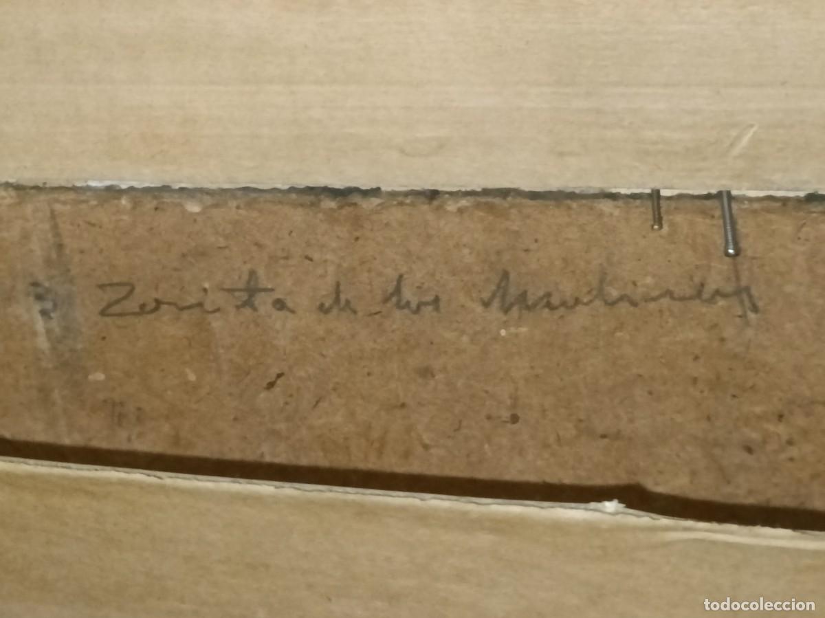 Arte: &Oacute;leo sobre tablets del pintor abulense brujas - Foto 6
