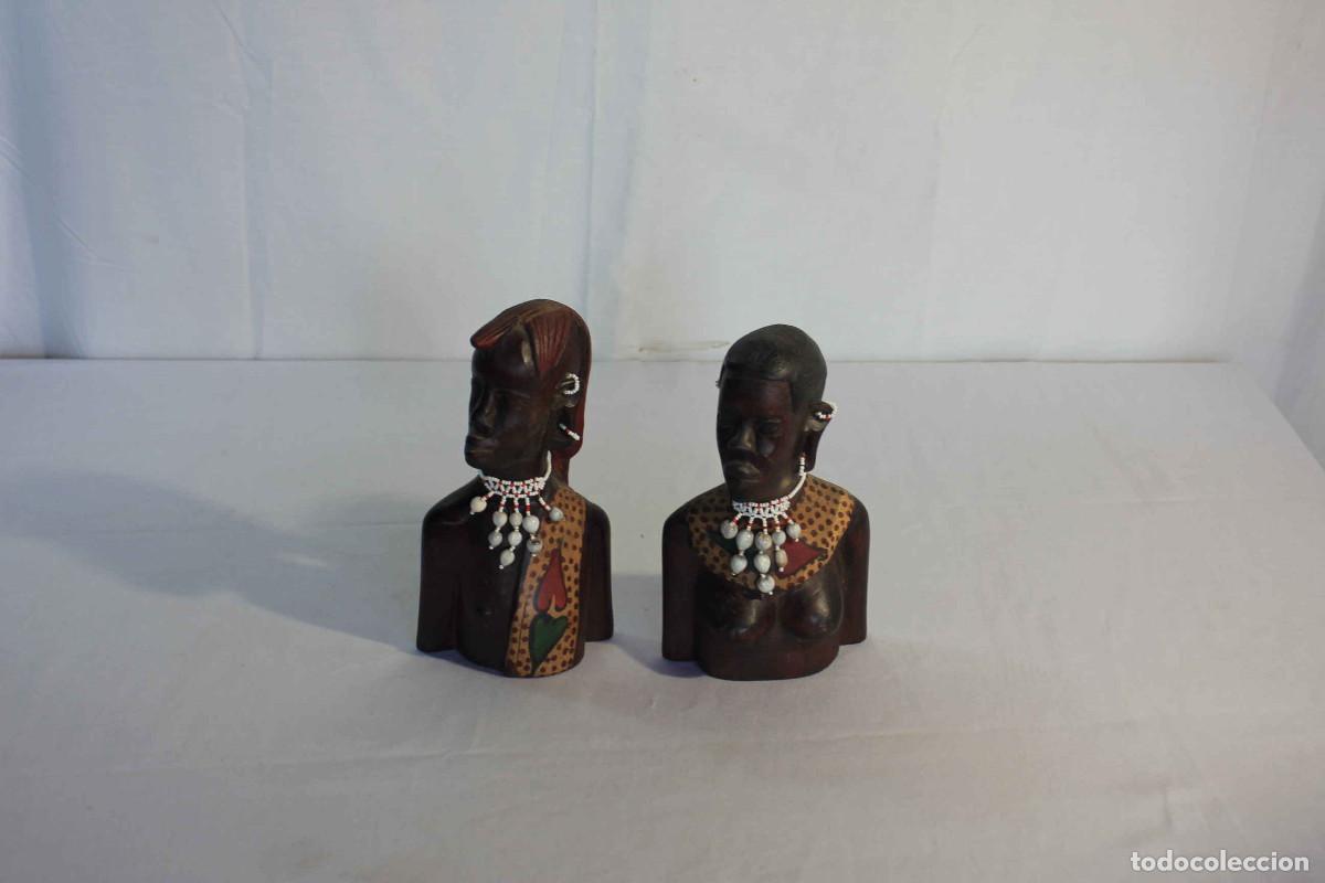 Arte: PAREJA BUSTOS AFRICANOS - Foto 1