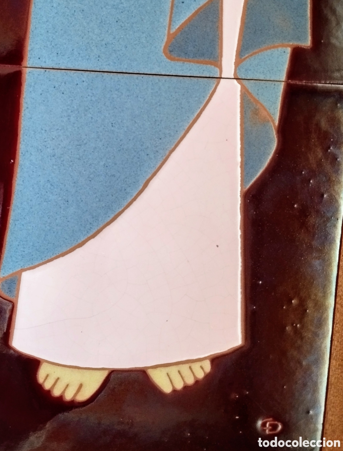 Arte: CUADRO DE MOSAICOS FIRMADO - Foto 2