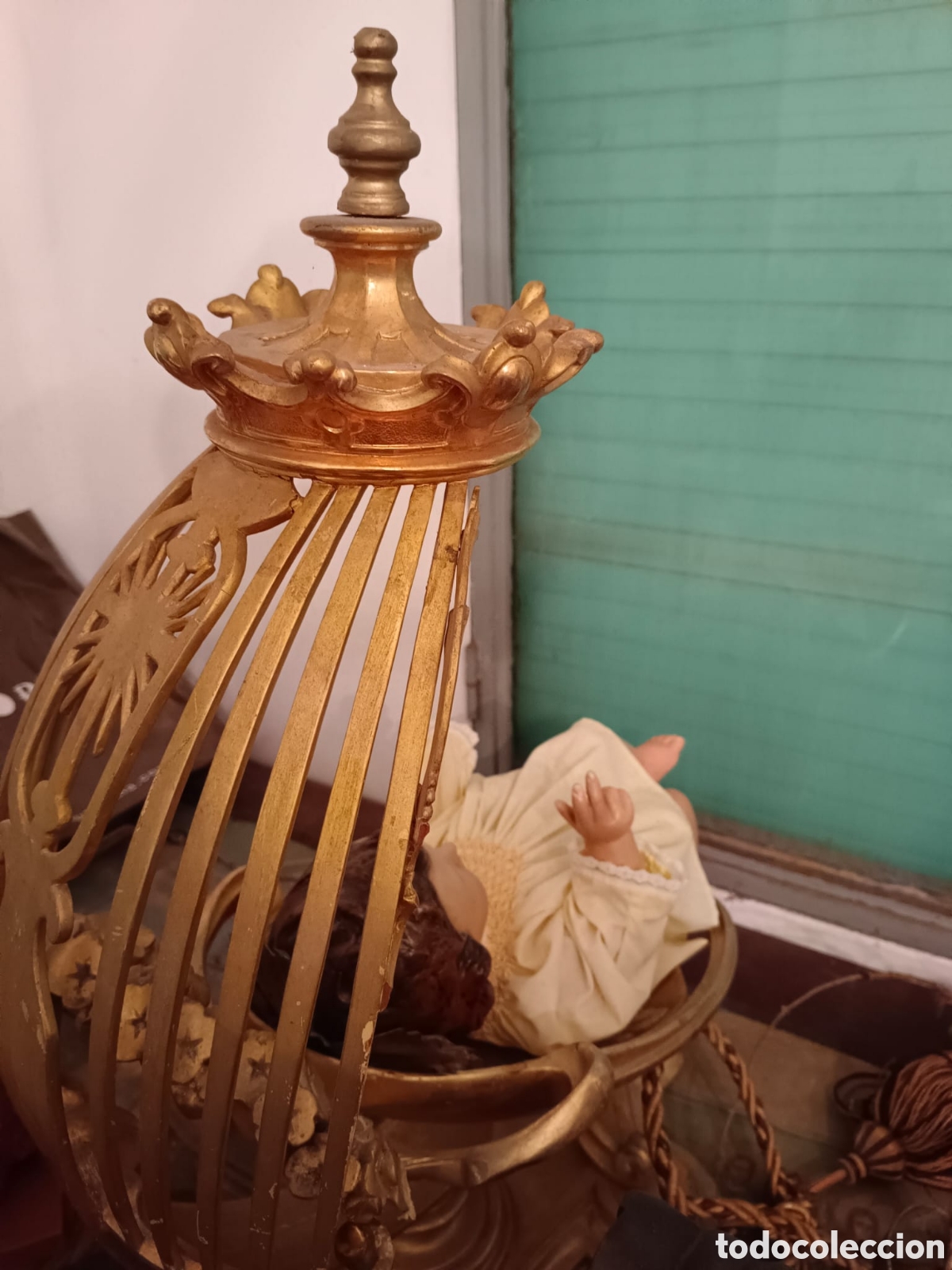 Arte: Ni&ntilde;o Jes&uacute;s en la cuna - Foto 3