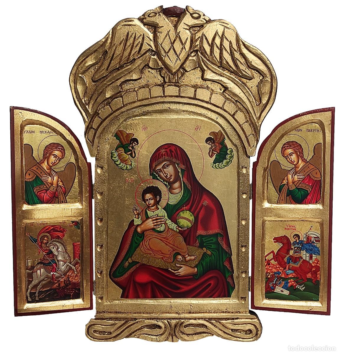 Arte: Triptico virgen - Foto 1