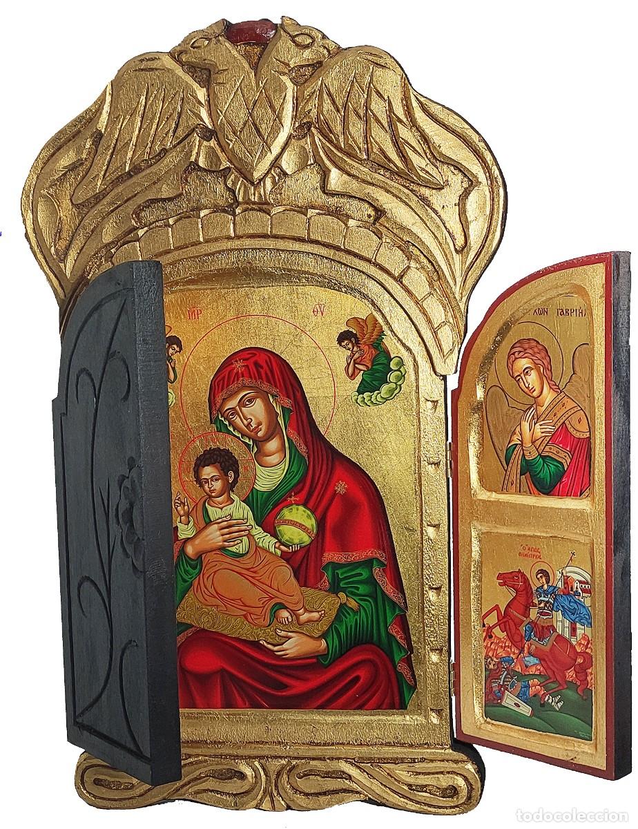 Arte: Triptico virgen - Foto 2