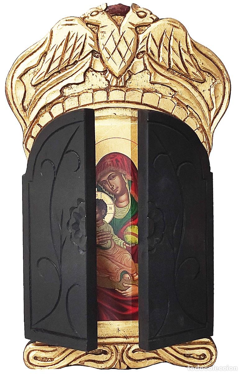 Arte: Triptico virgen - Foto 3