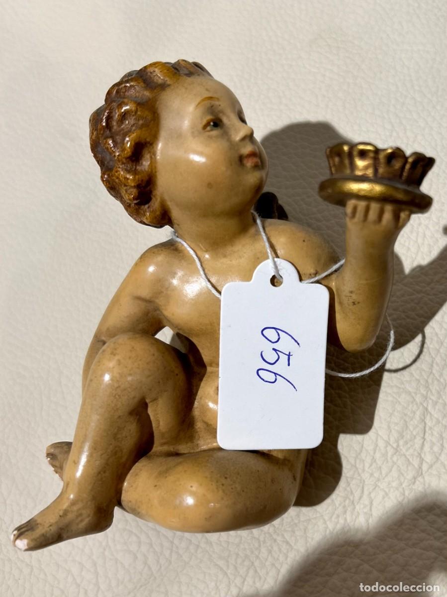 Arte: FIGURAS DE ANGELITOS, 2 PIEZAS - Foto 3