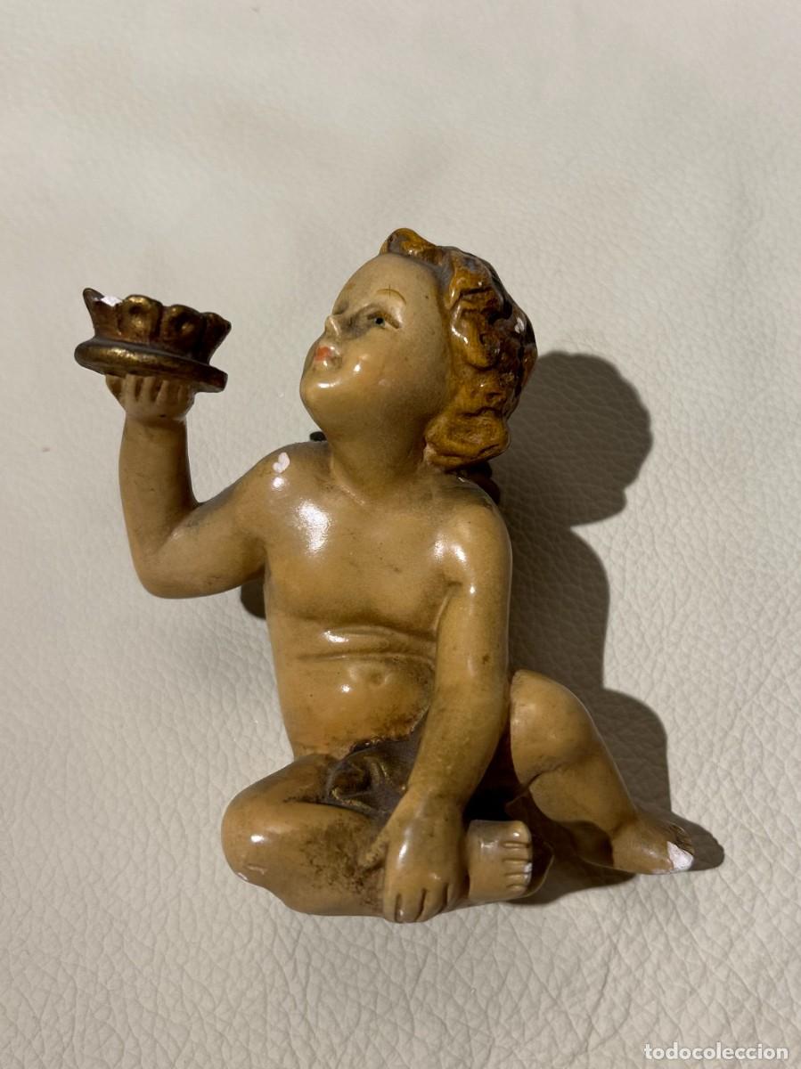 Arte: FIGURAS DE ANGELITOS, 2 PIEZAS - Foto 6